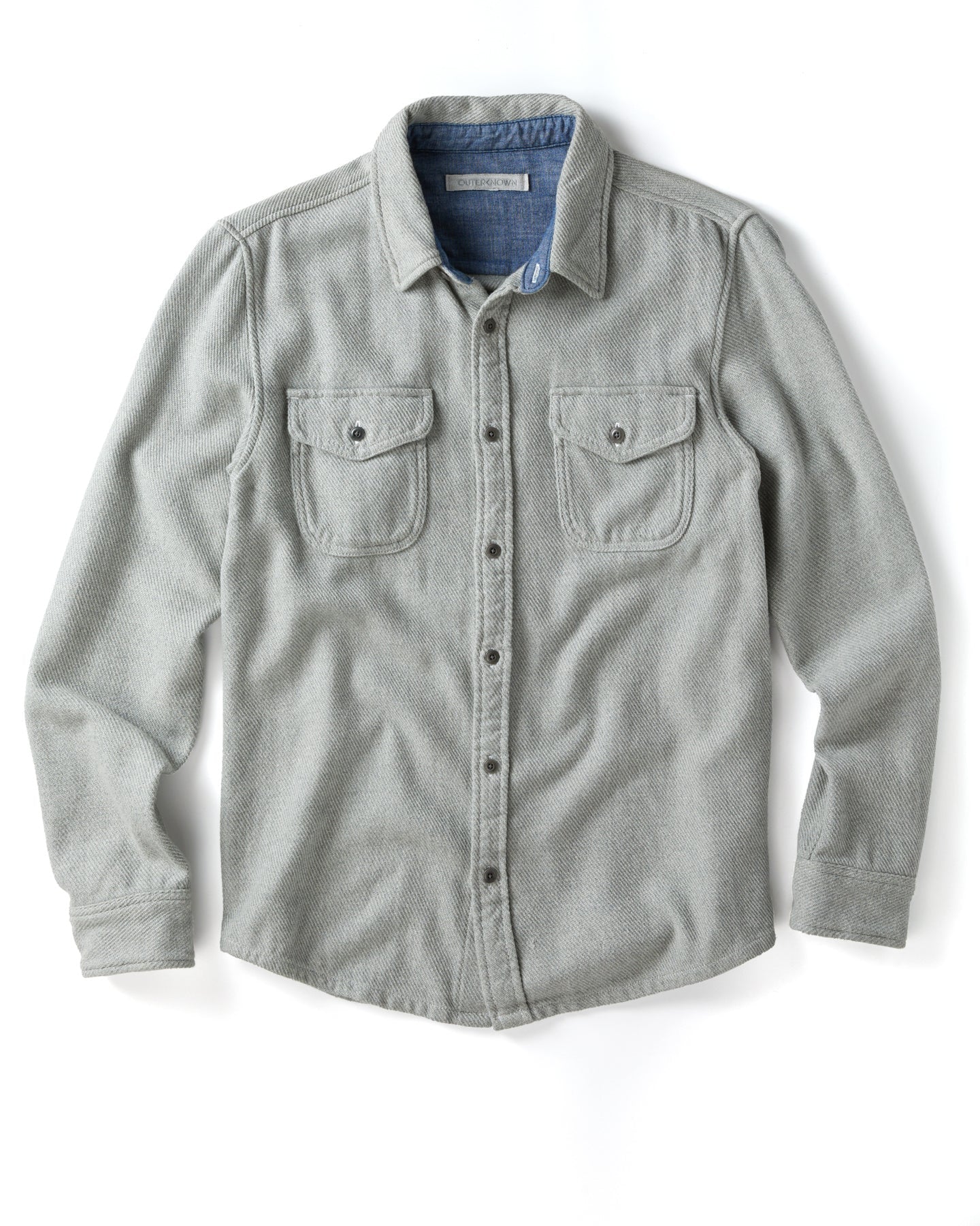 Outerknown Blanket Shirt - Heather Grey