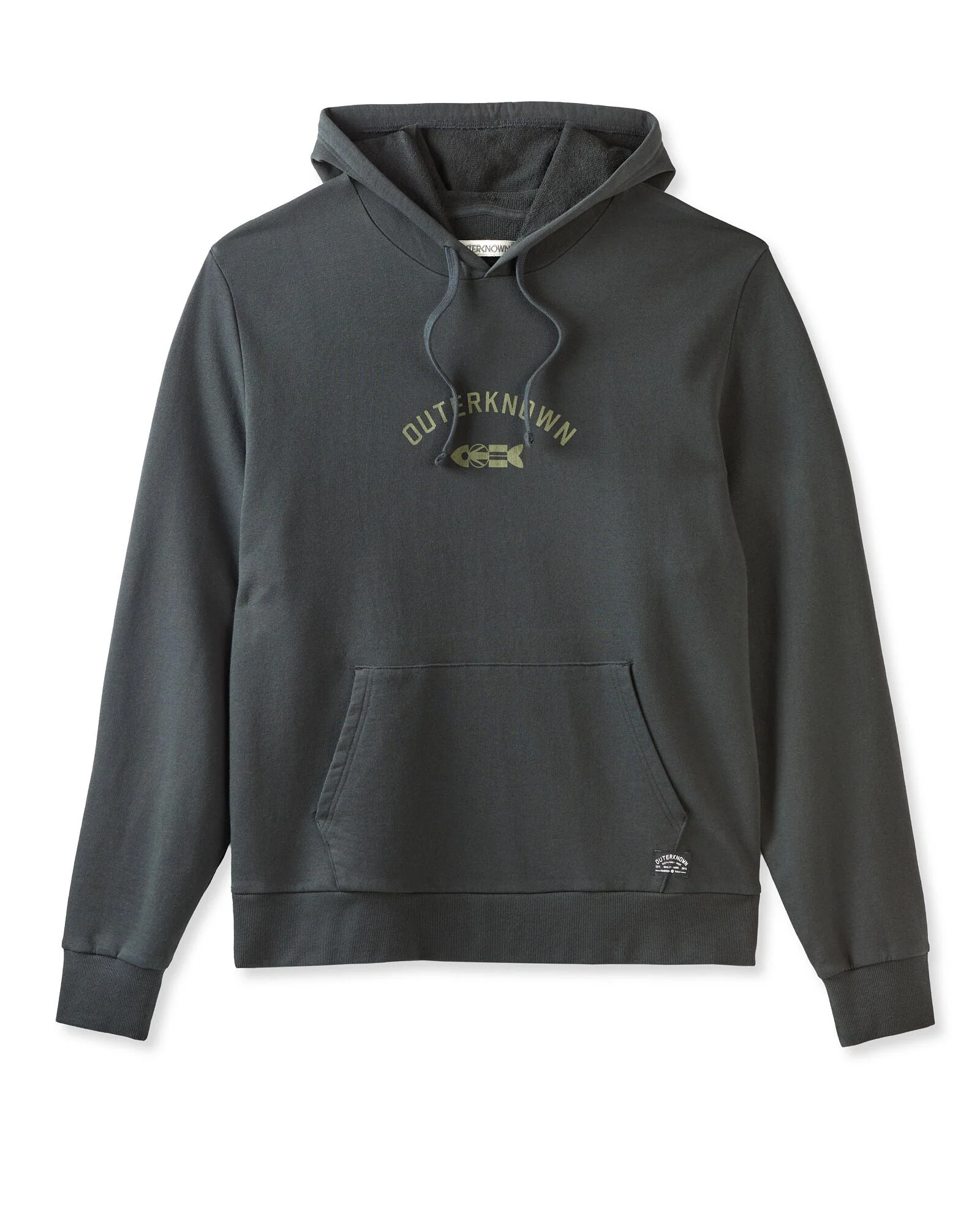Outerknown The Team Hoodie - Washed Black