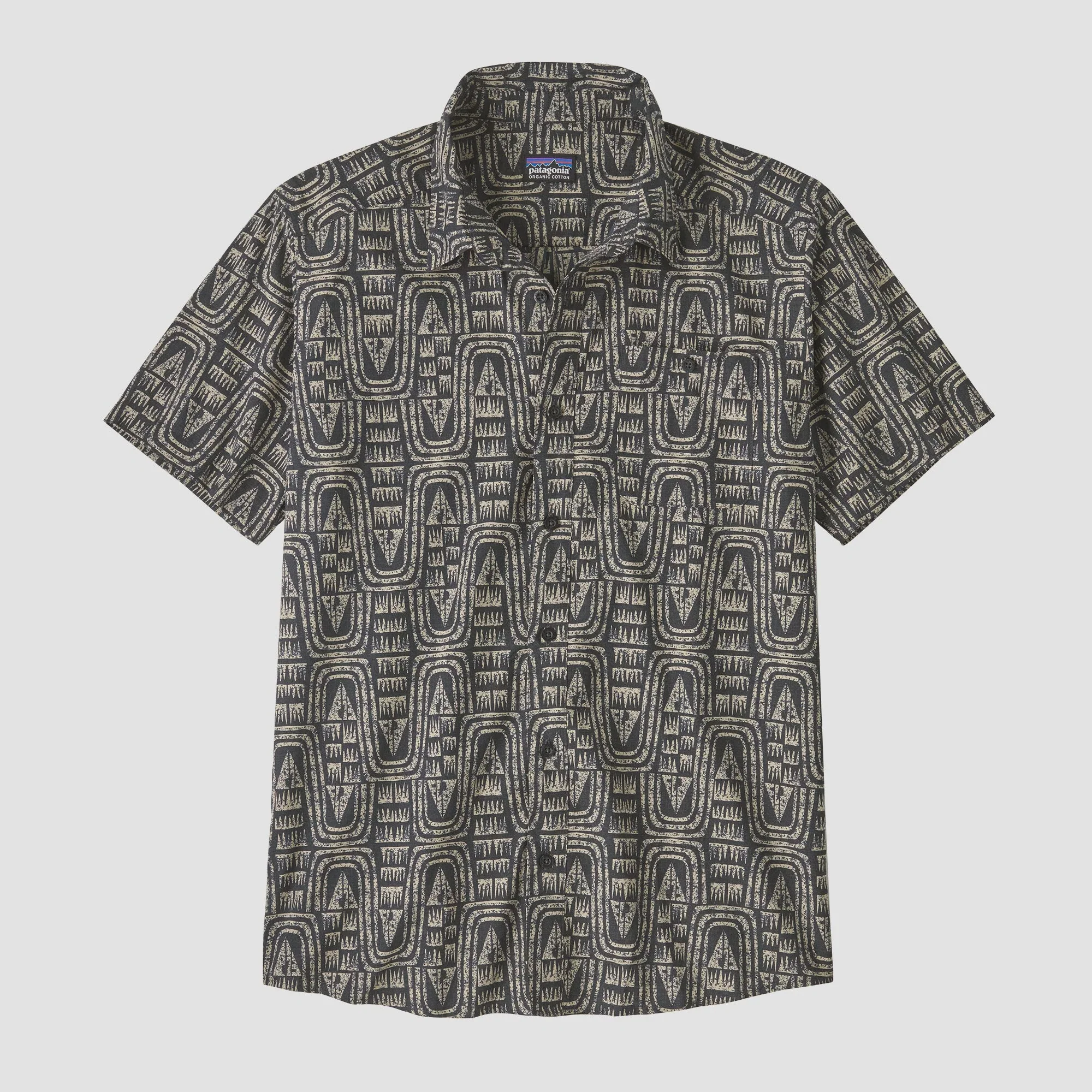 Patagonia Men's Go-To Shirt - Flow: Sunken Blue