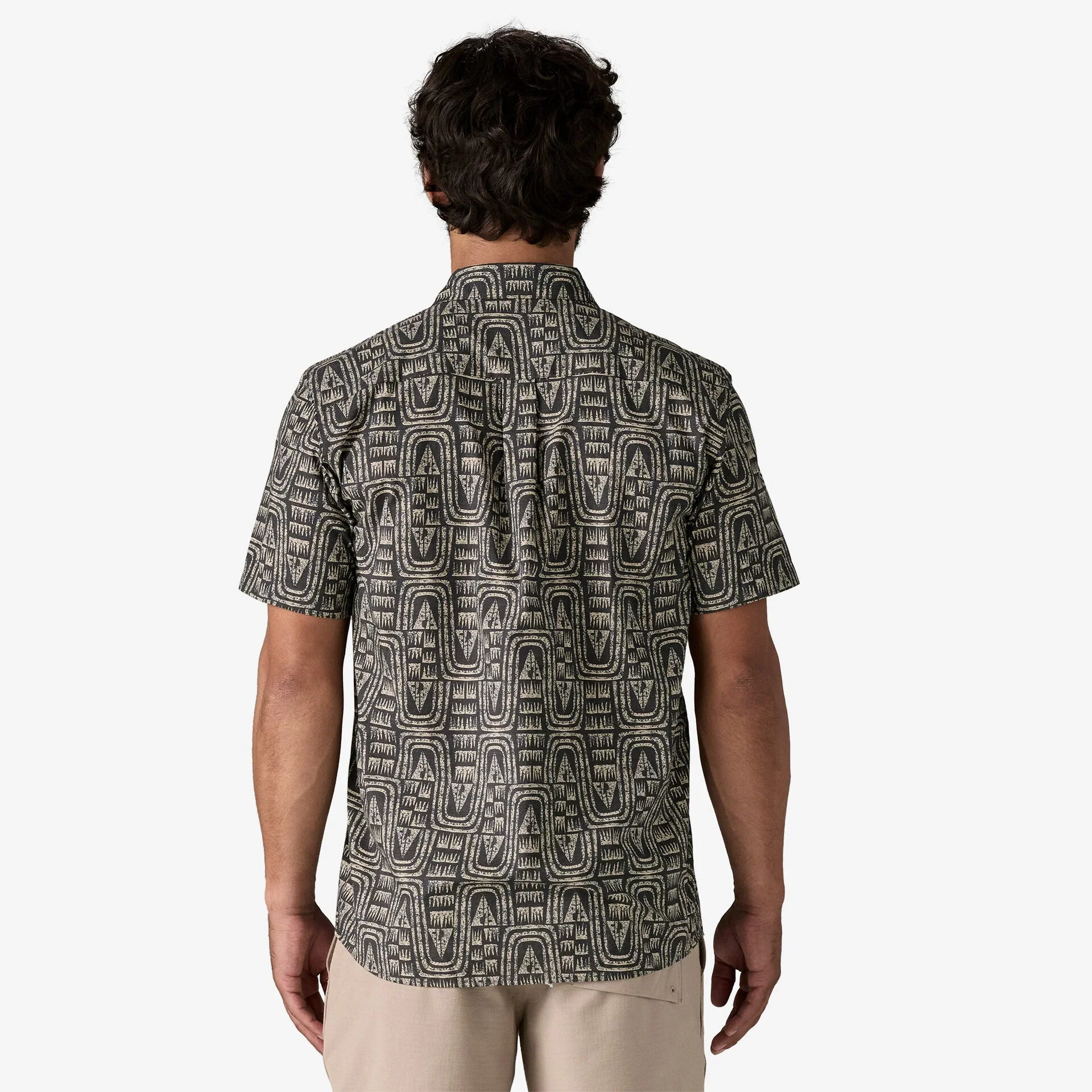 Patagonia Men's Go-To Shirt - Flow: Sunken Blue - Image 3