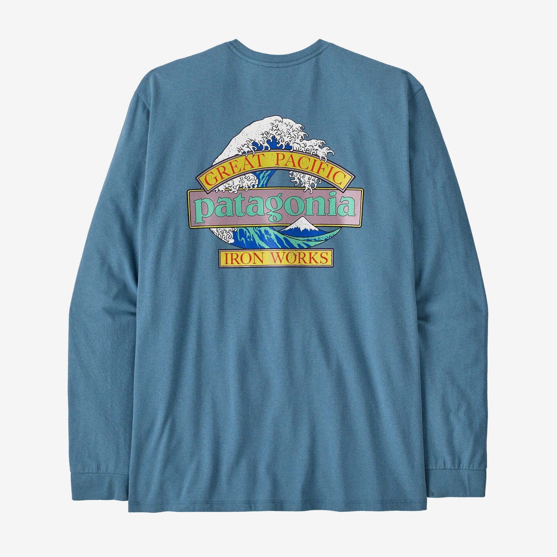 Patagonia Men’s Long-Sleeved Great Waves Responsibili-Tee® - Shore Blue