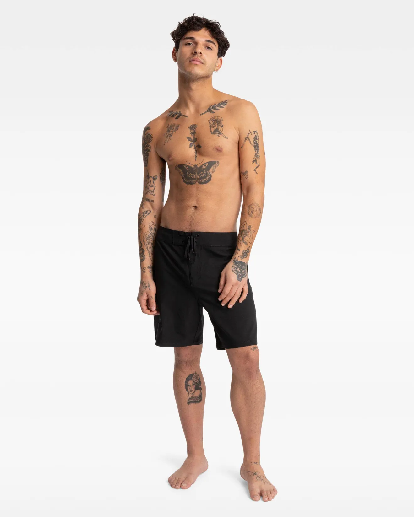 PHANTOM STAPLE BOARDSHORT - BLACK - Image 3