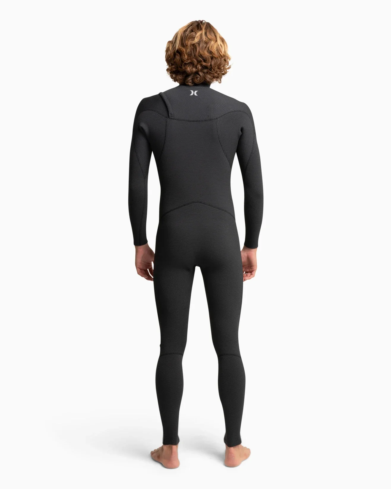 Plus 3/2mm Hurley Mens Wetsuit Steamer - Black - Image 3