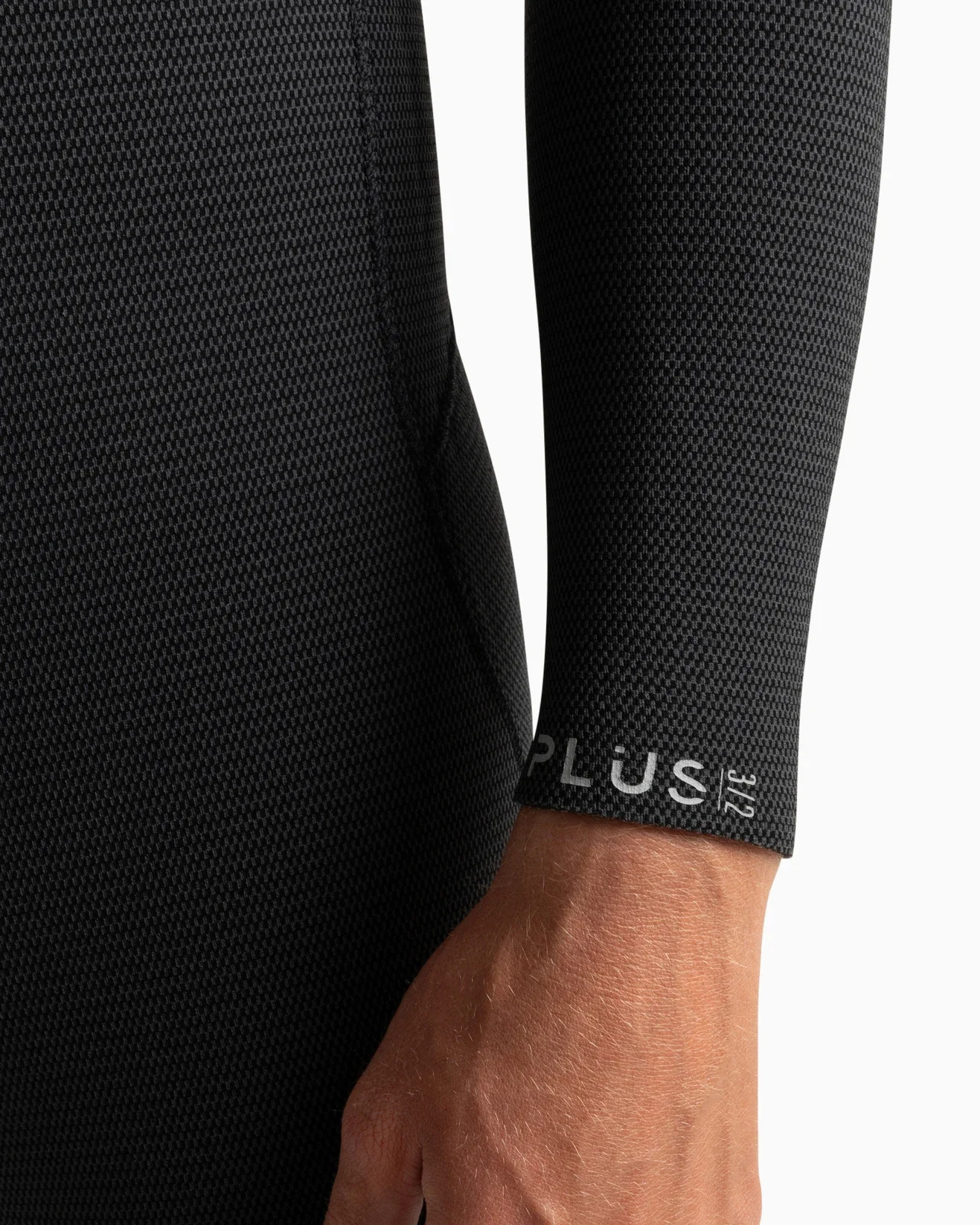 Plus 3/2mm Hurley Mens Wetsuit Steamer - Black - Image 7