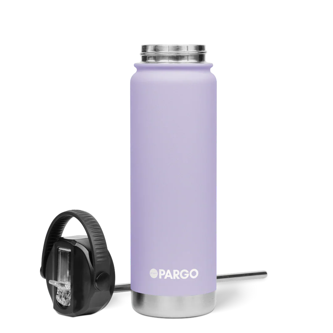 Project Pargo 750mL Insulated Bottle w/ Straw Lid - Love Lilac - Image 2