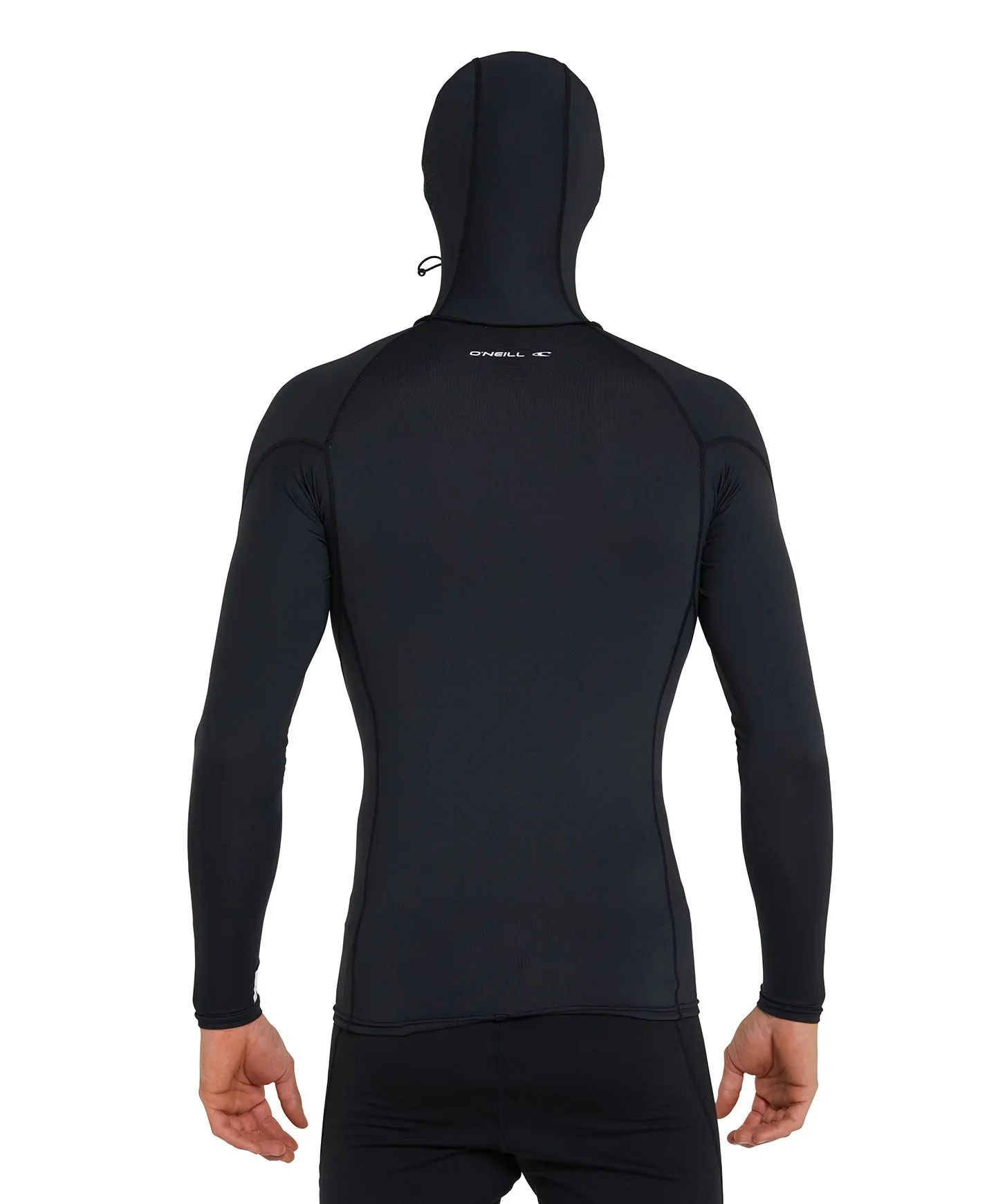 PSYCHO HOODED UV LS CREW BLACK - Image 2