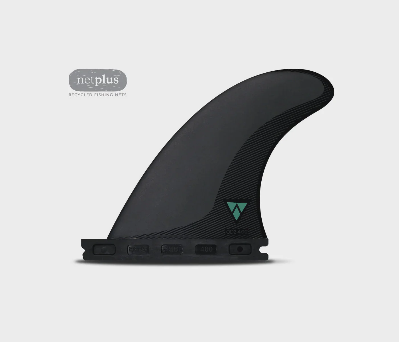 QD2 4" QUAD REAR ALPHA SERIES - CARBON/TEAL