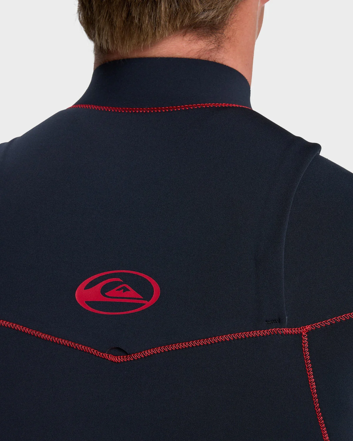 Quiksilver Mens 3/2mm Mercury Chest Zip Steamer Wetsuit - Salsa - Image 6