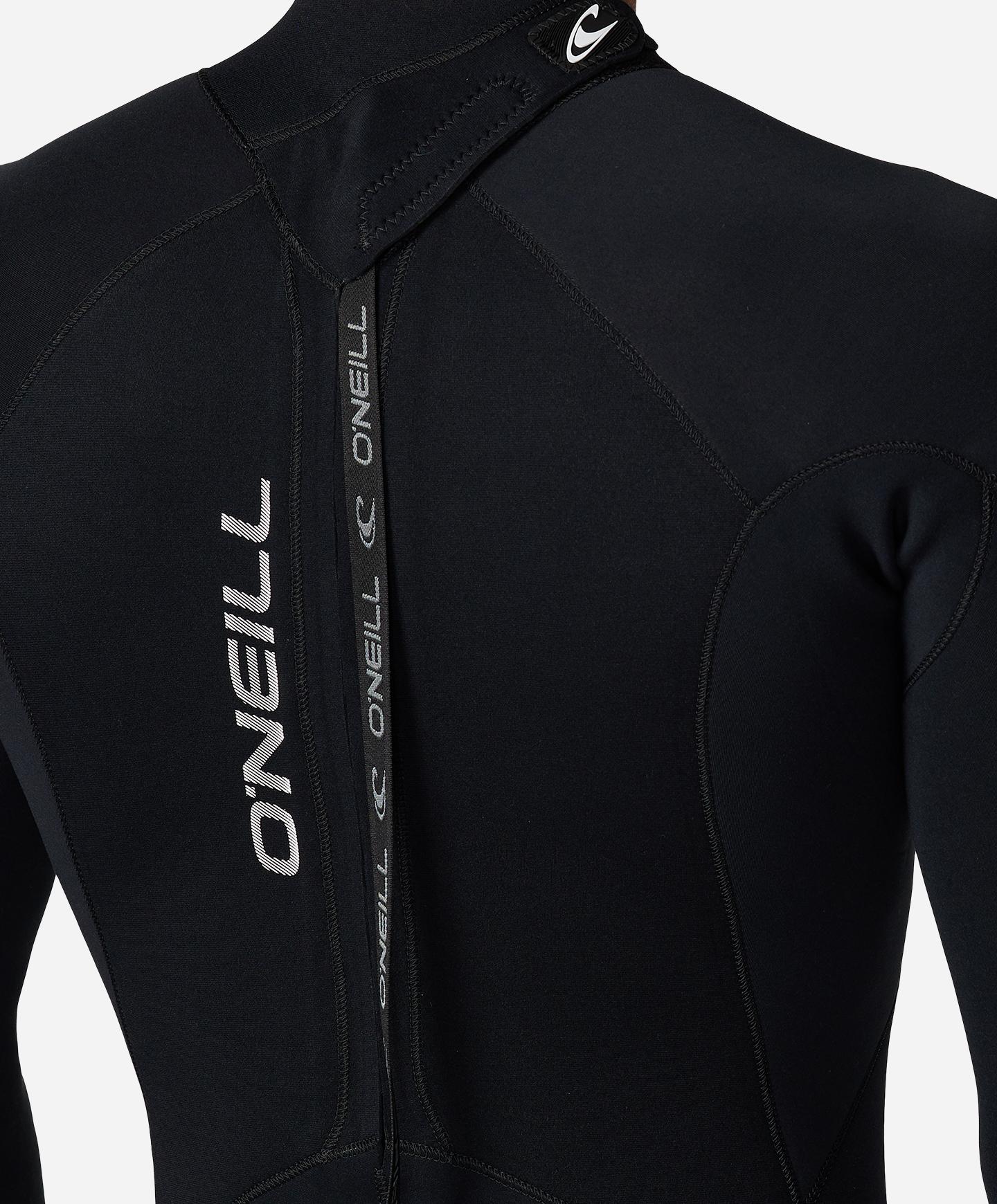 Reactor 3/2mm GBS Back Zip Steamer Wetsuit - Black - Image 3