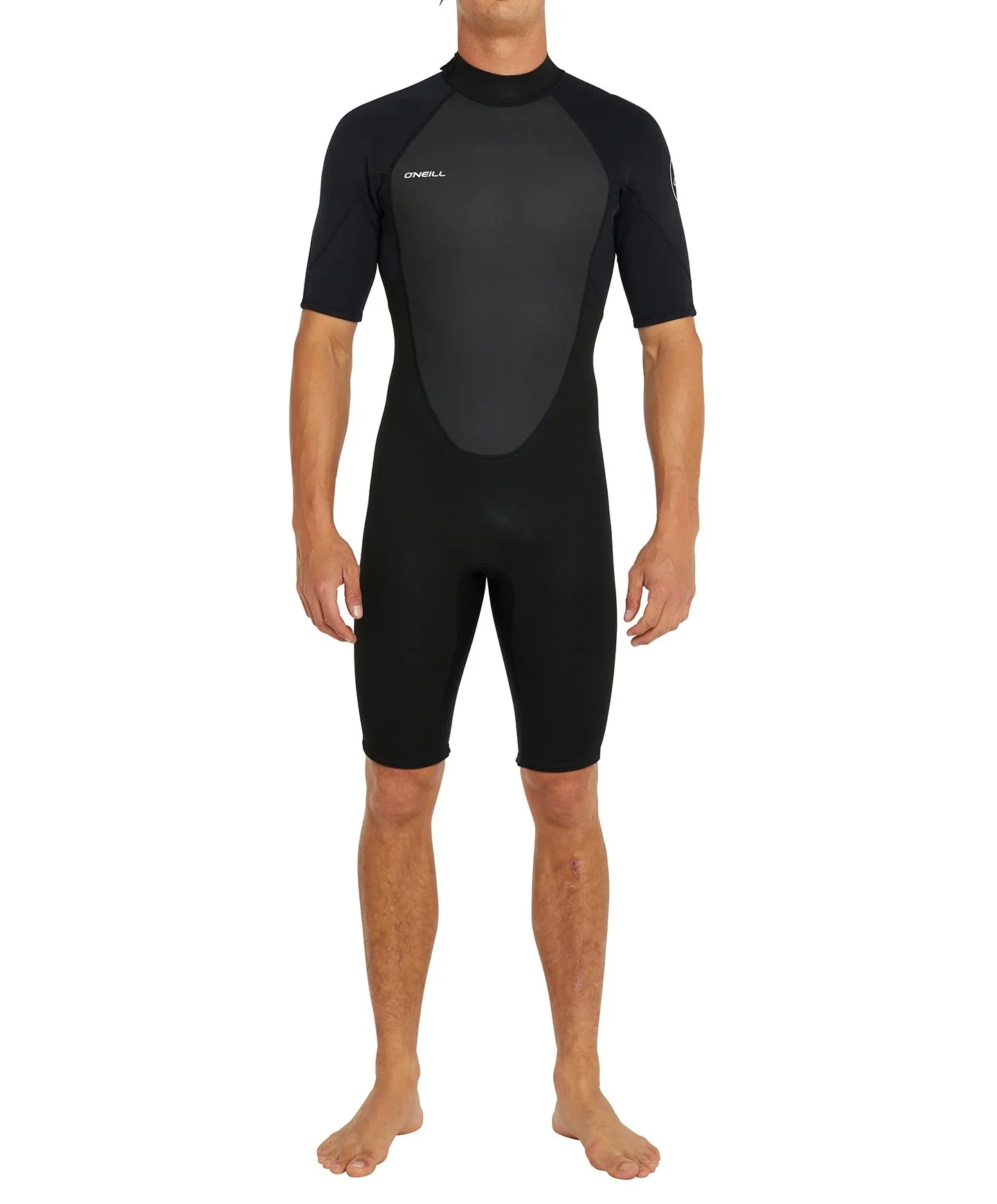 O'neill Men's Reactor 2 Back Zip 2mm Spring Suit - Black