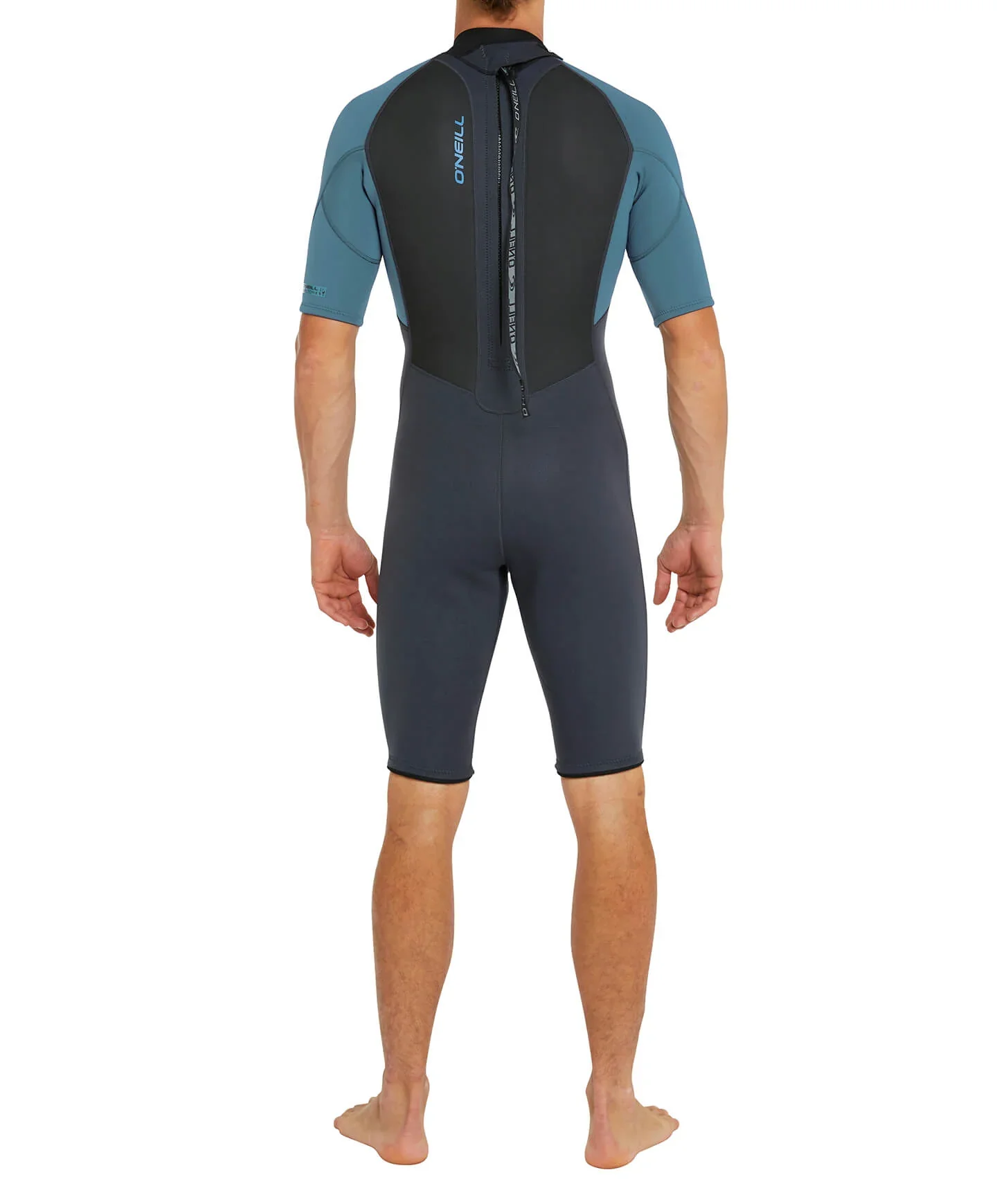 O'neill Men's Reactor 2 Back Zip 2mm Spring Suit - Black - Image 4