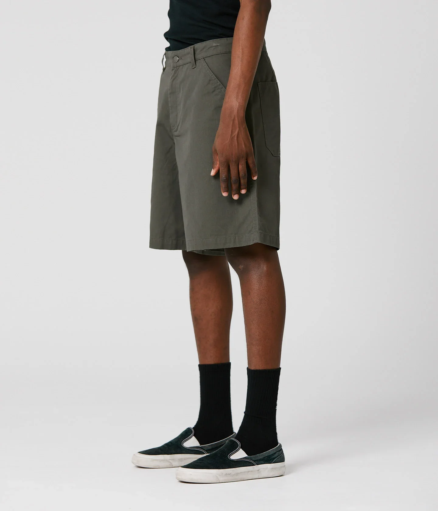 REYNOLDS 21" WALKSHORT - DEEP OLIVE - Image 5