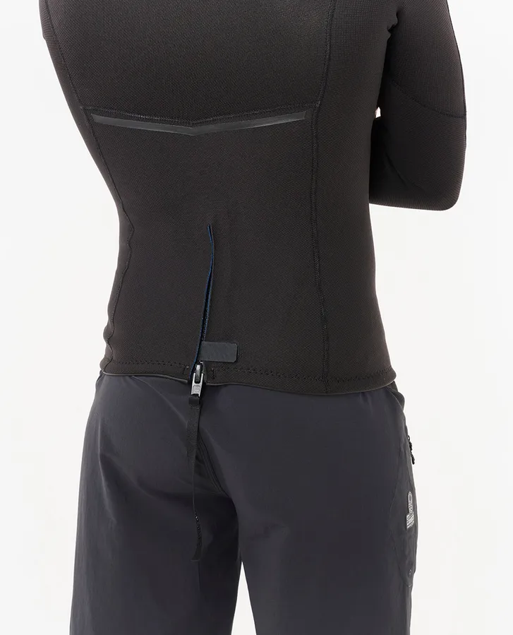 Rip Curl E-Bomb 1.5mm Long Sleeve Jacket - Black - Image 3