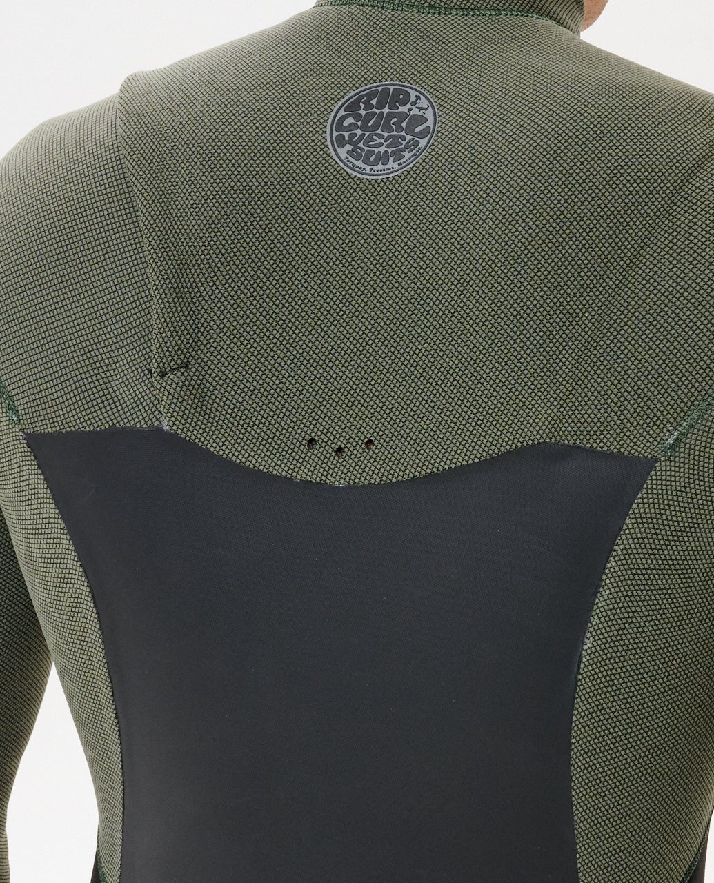 Rip Curl Men's Flashbomb 3/2 Chest Zip Fullsuit Wetsuit - Deep Cactus - Image 4