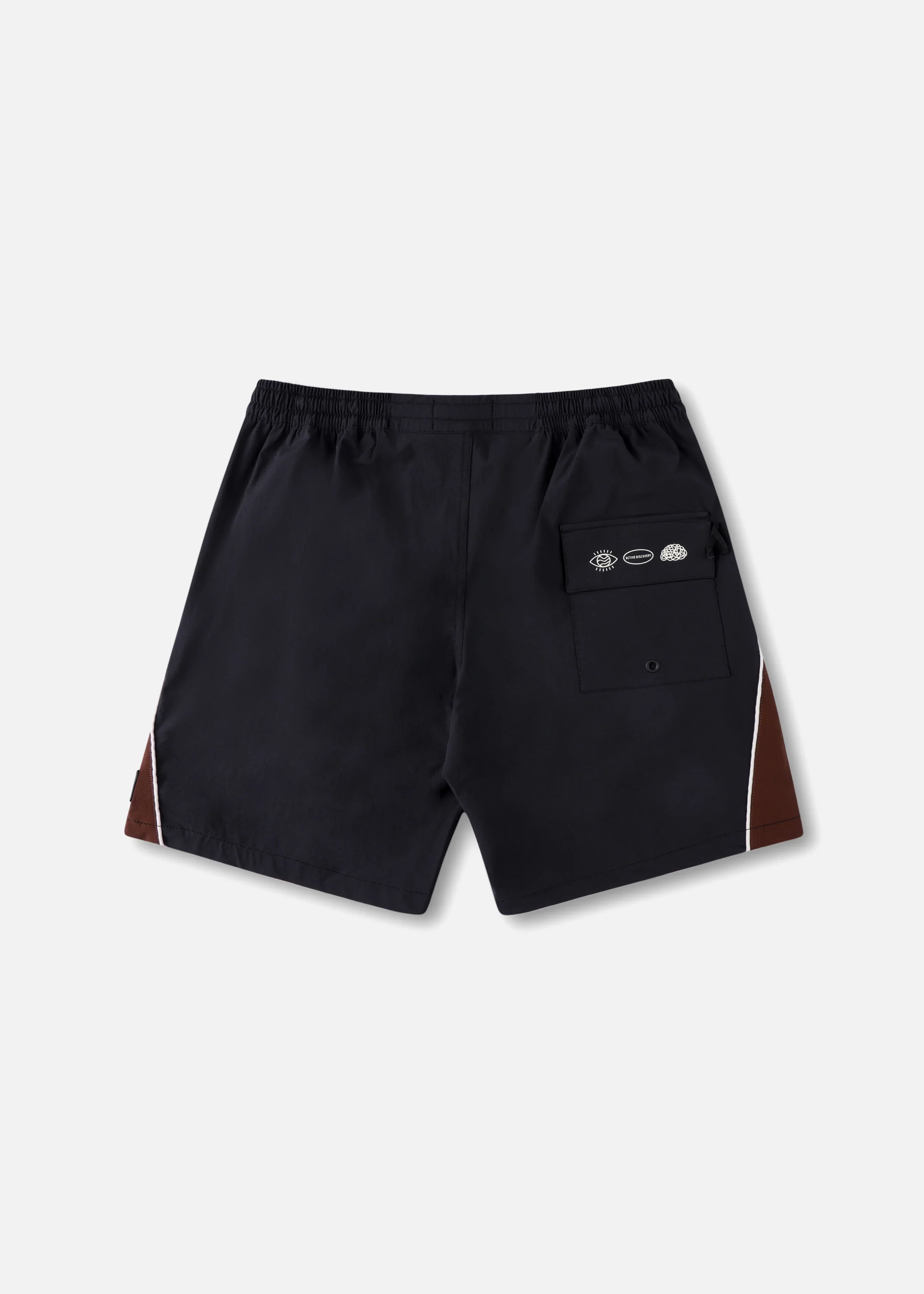 Rivvia Daily Ride Passage Short - Black/Brown - Image 2