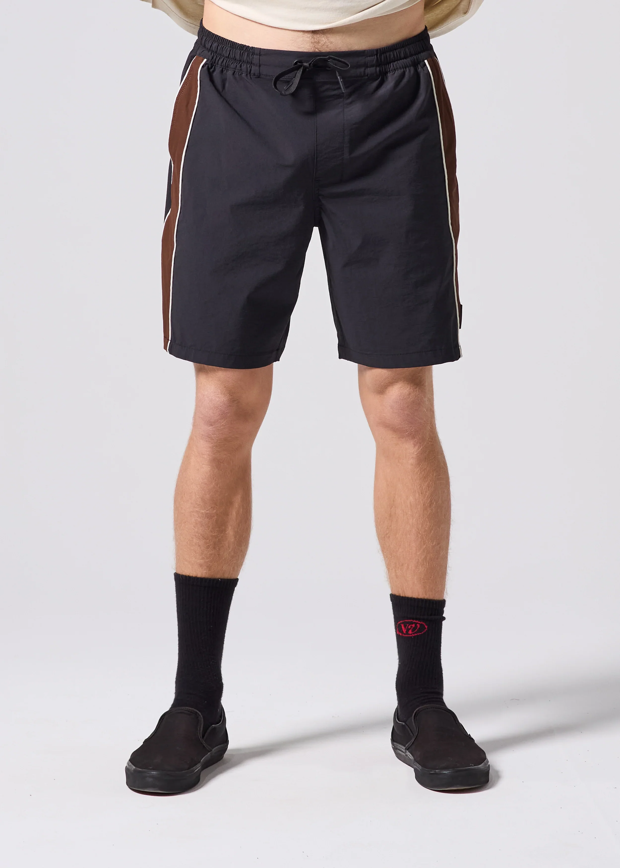 Rivvia Daily Ride Passage Short - Black/Brown - Image 7