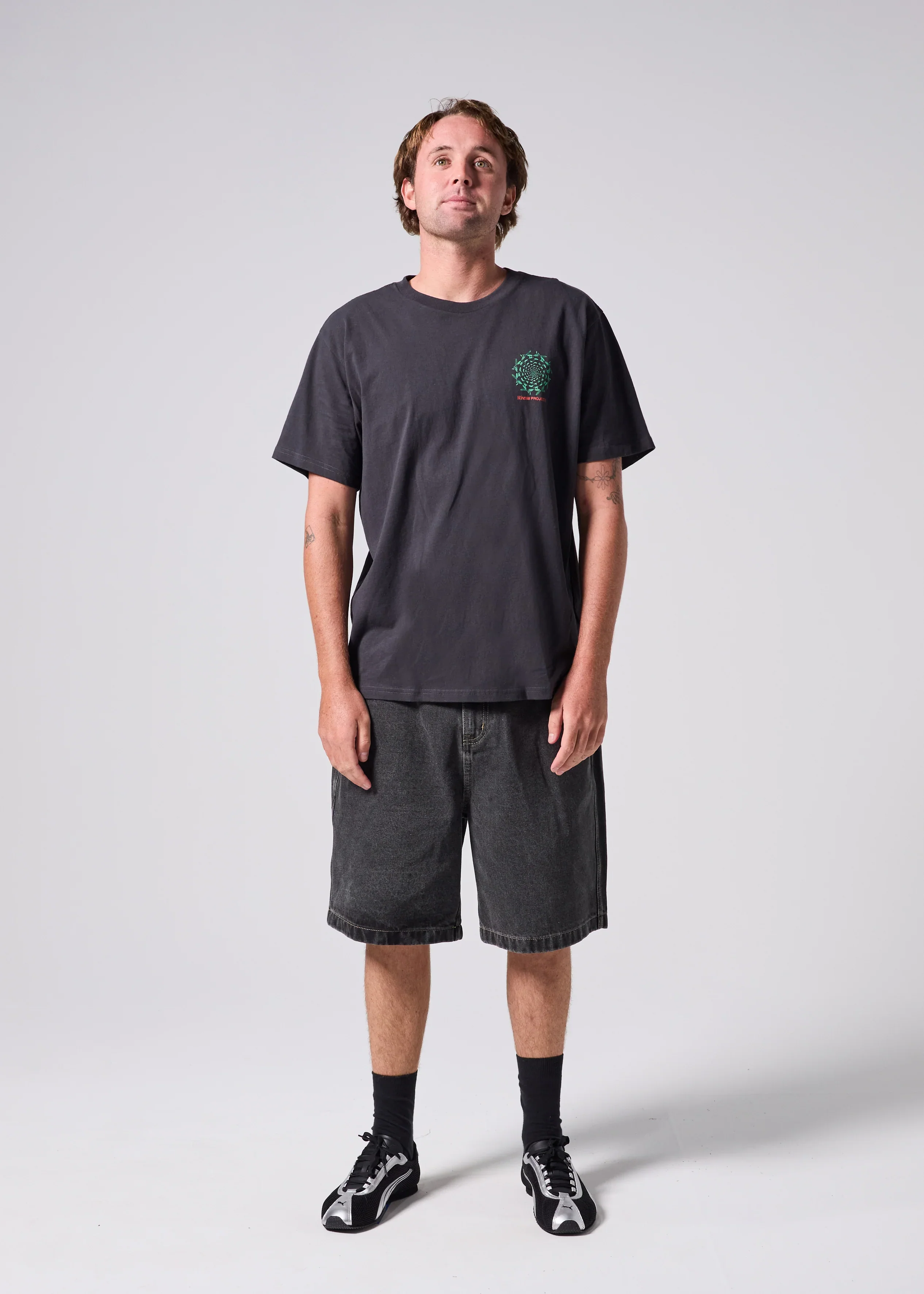 Rivvia Dimension T-Shirt - Pigment Black - Image 3
