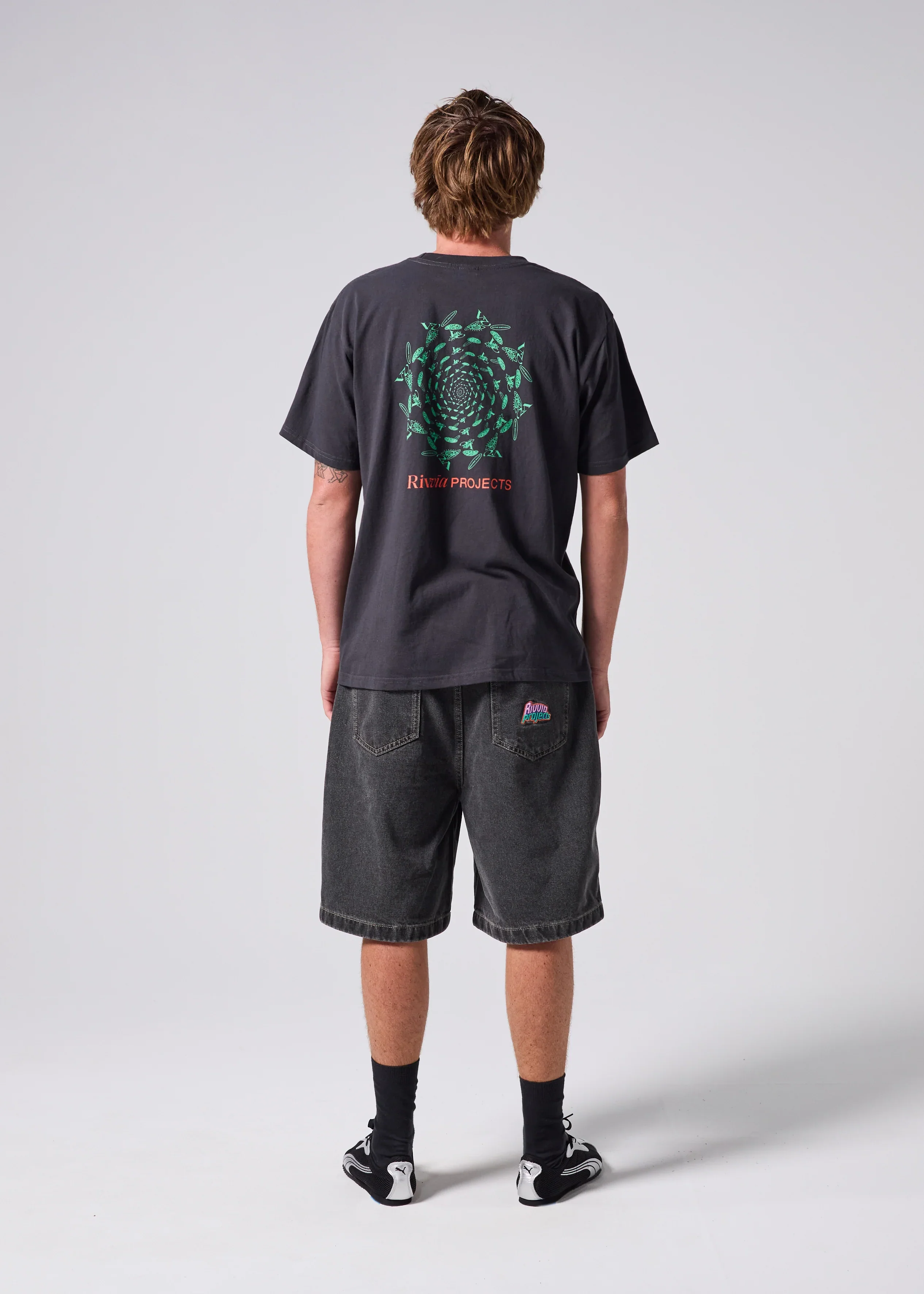 Rivvia Dimension T-Shirt - Pigment Black - Image 4