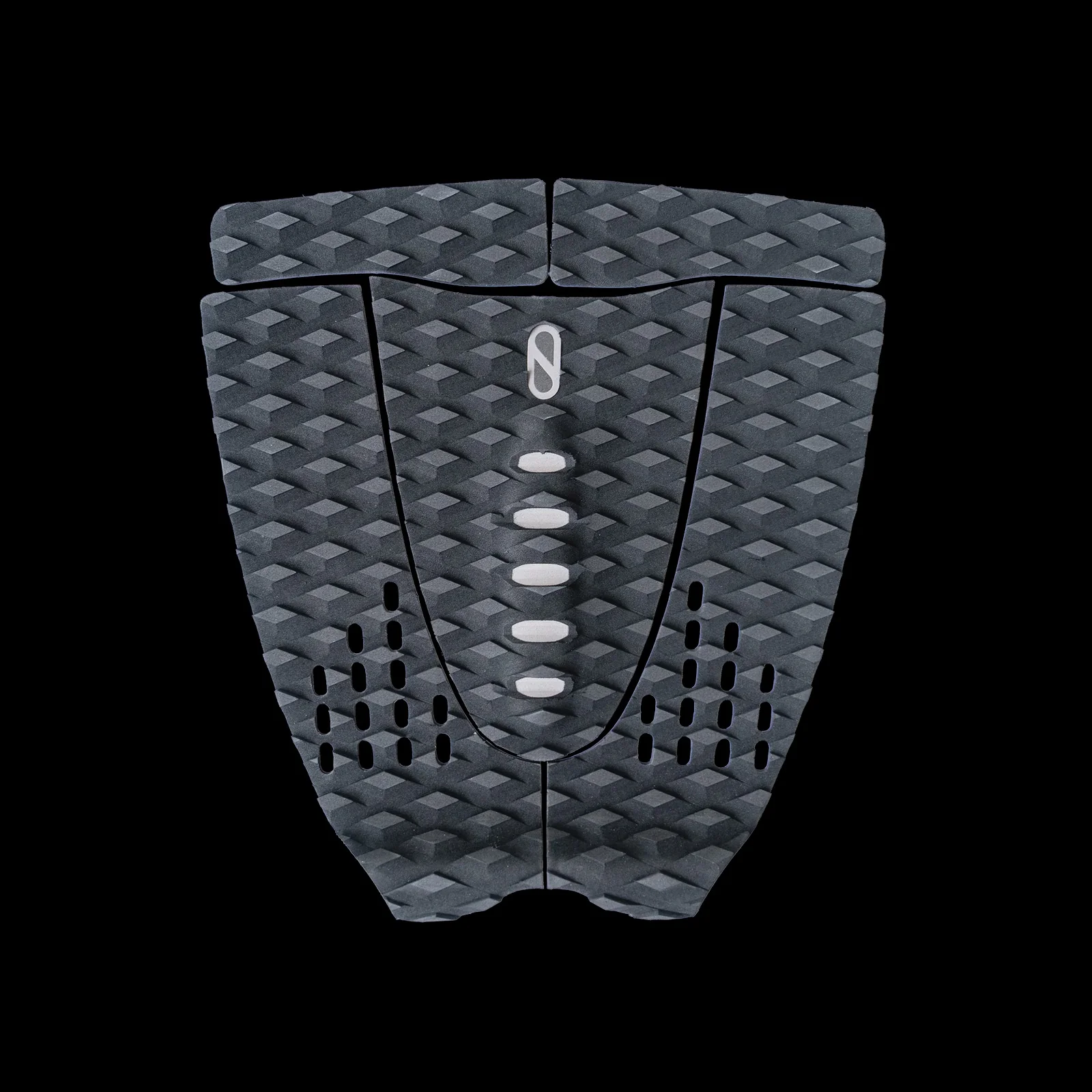 Slater 5 Piece Arch Traction Pad - Black/Grey