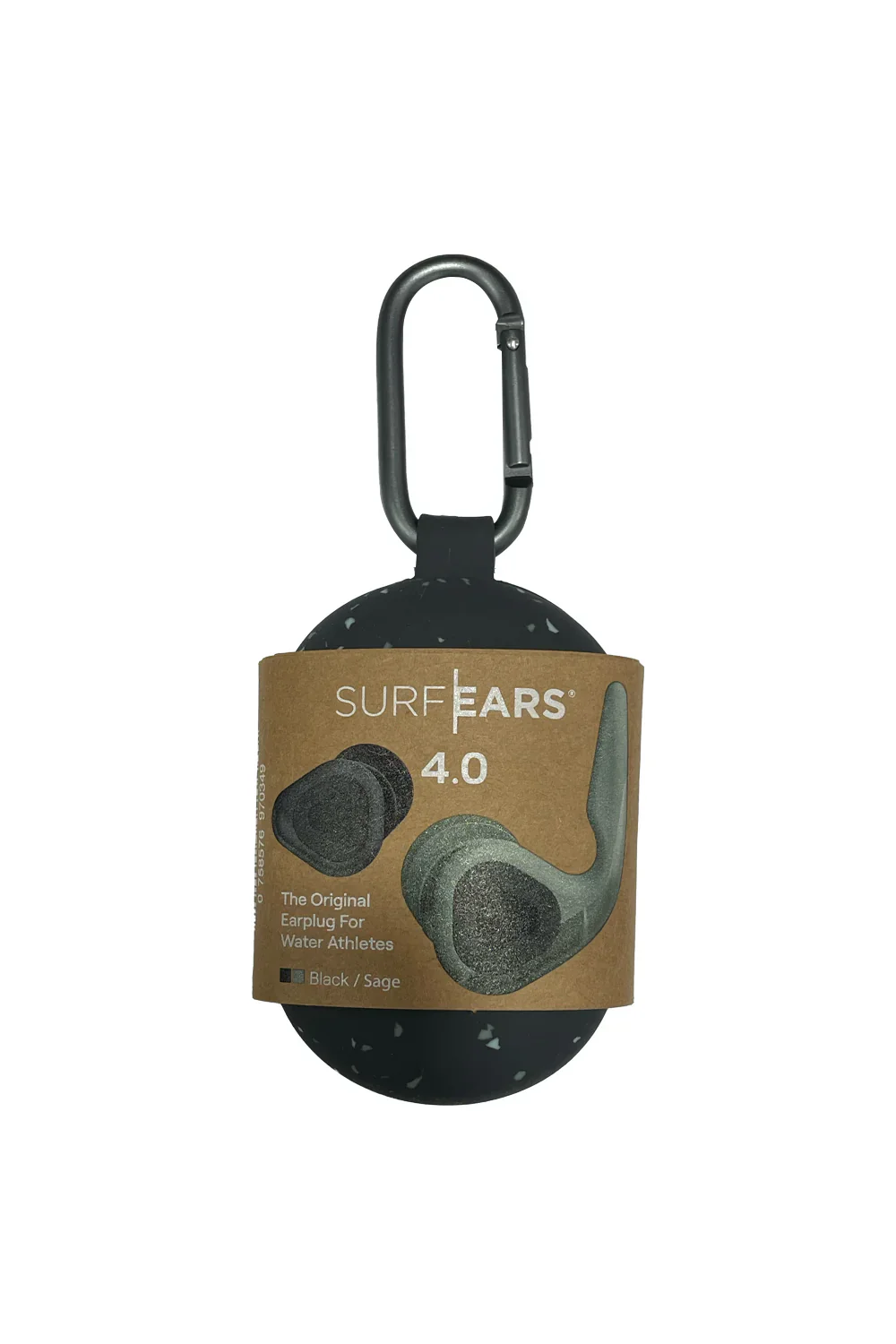 Surf Ears 4.0 Ear Plugs - Black/Sage - Image 3