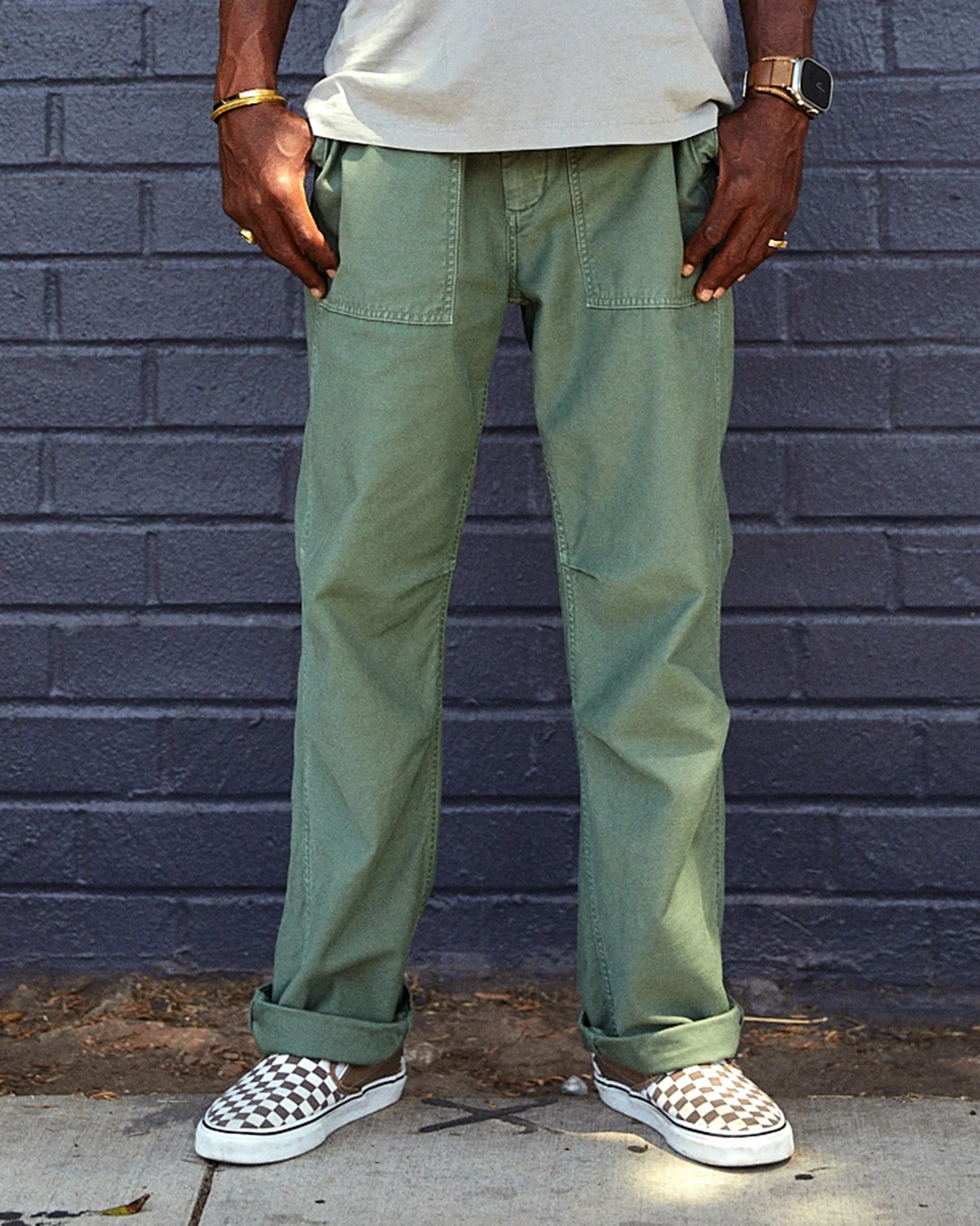 Outerknown The Field Pant - Off Duty Drab - Image 2