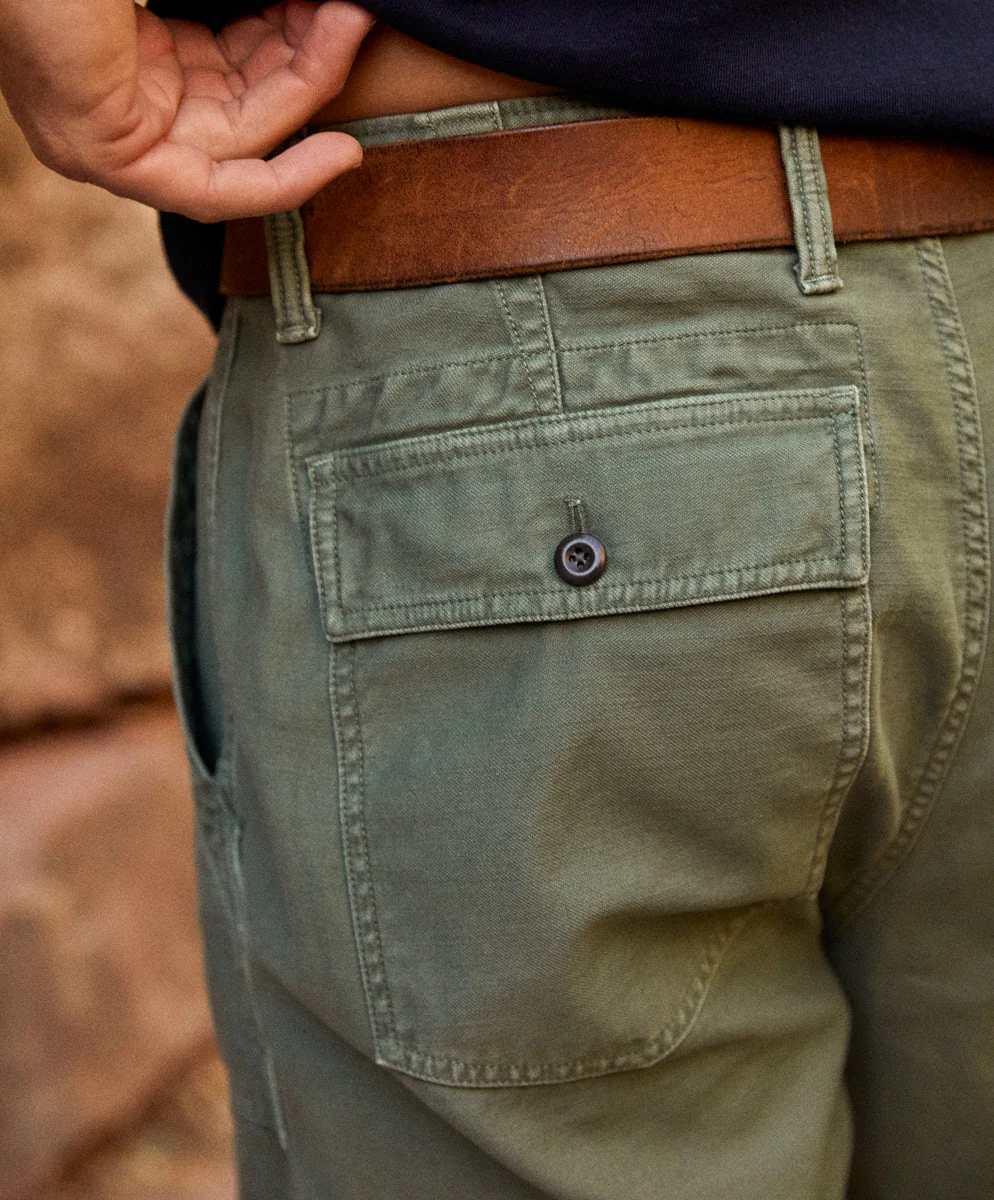 Outerknown The Field Pant - Off Duty Drab - Image 7