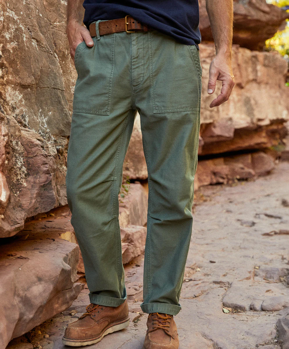 Outerknown The Field Pant - Off Duty Drab - Image 8