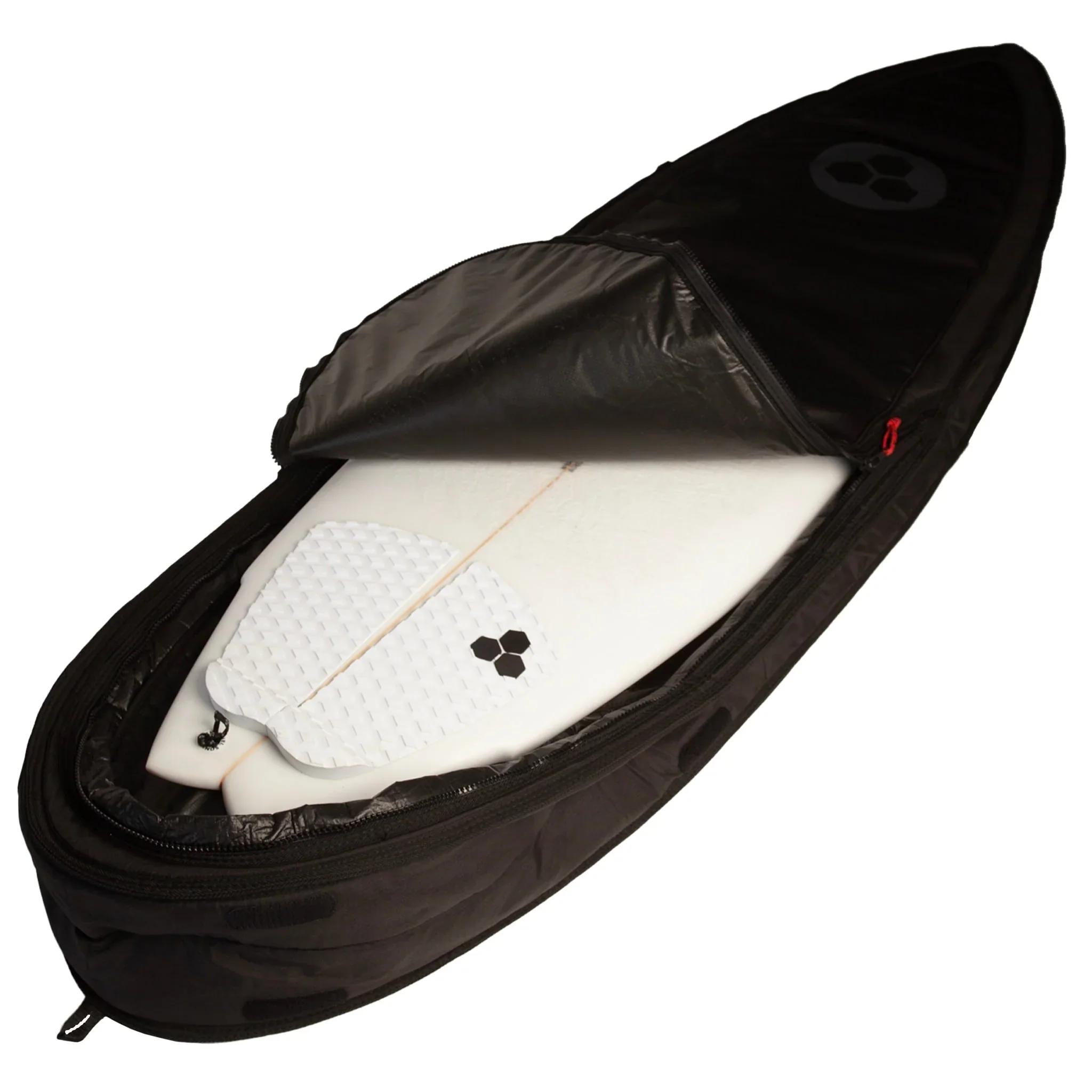 Traveler Single/Double Hybrid Board Bag - Black - Image 4