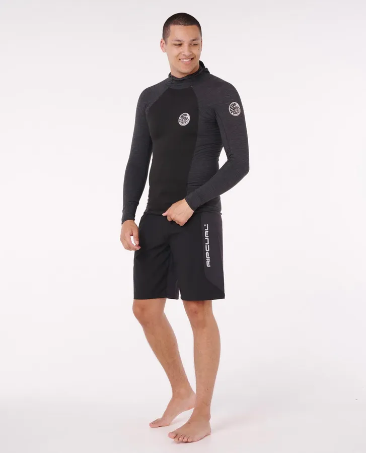 Ultimate Search Long Sleeve Hood Vest - Black - Image 3