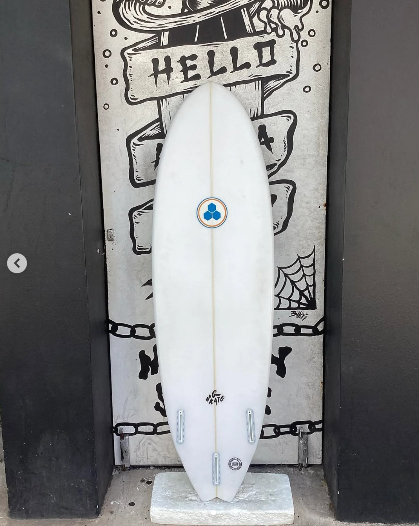 USED - 5'10 G-SKATE BLUE (34.5L) - Image 2