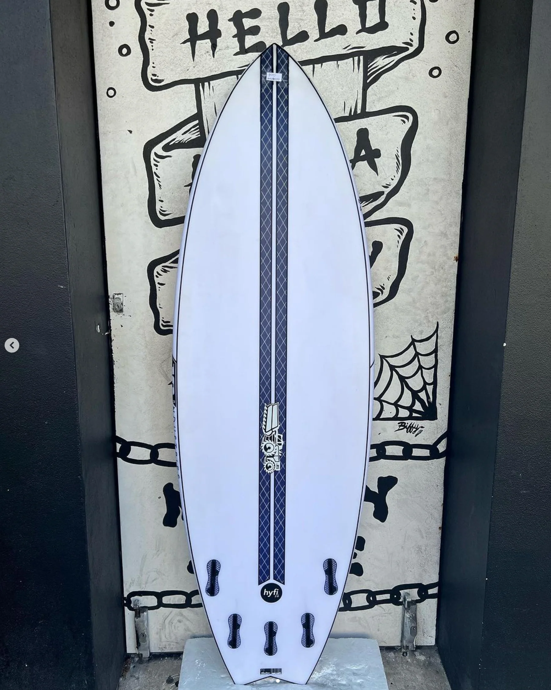 USED - 5'10 SUB XERO HYFI EPOXY (37.1L) - Image 2