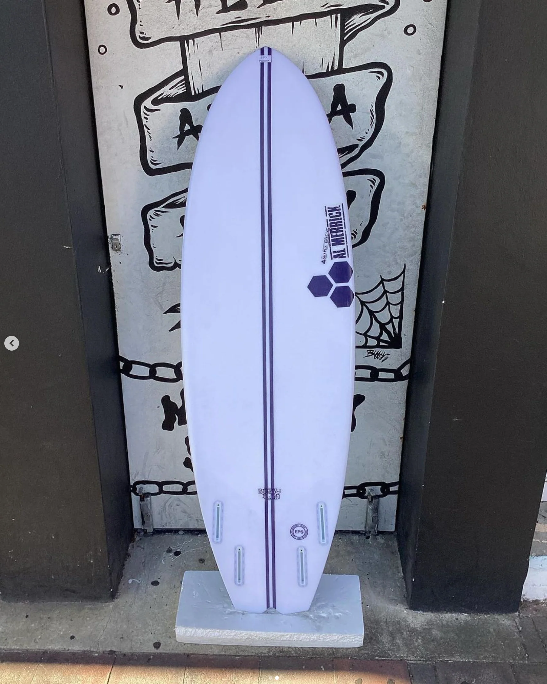 USED - 5'8 BOBBY QUAD SPINETEK - Image 2