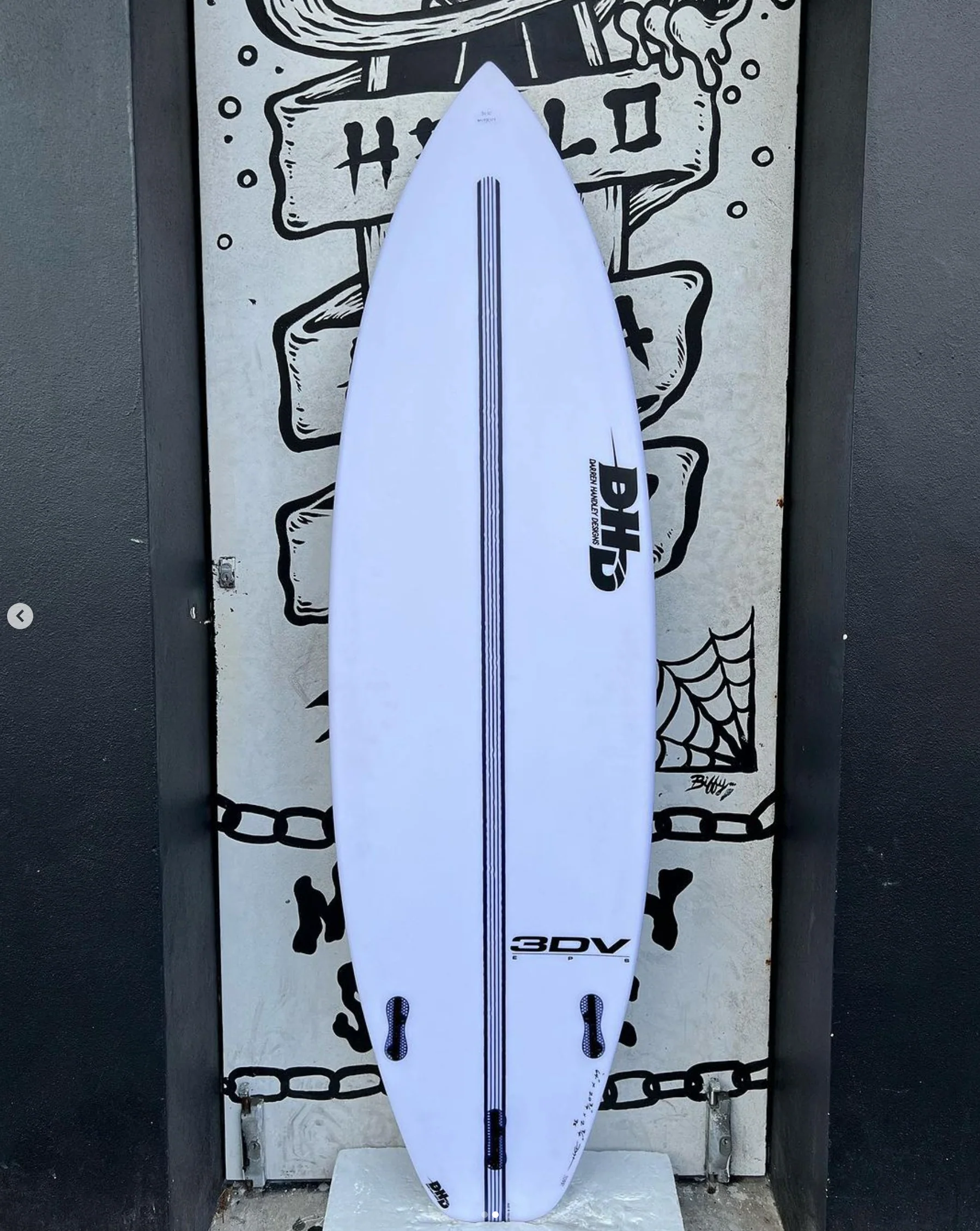 USED - 6'4 3DV EPOXY (38L) - Image 2