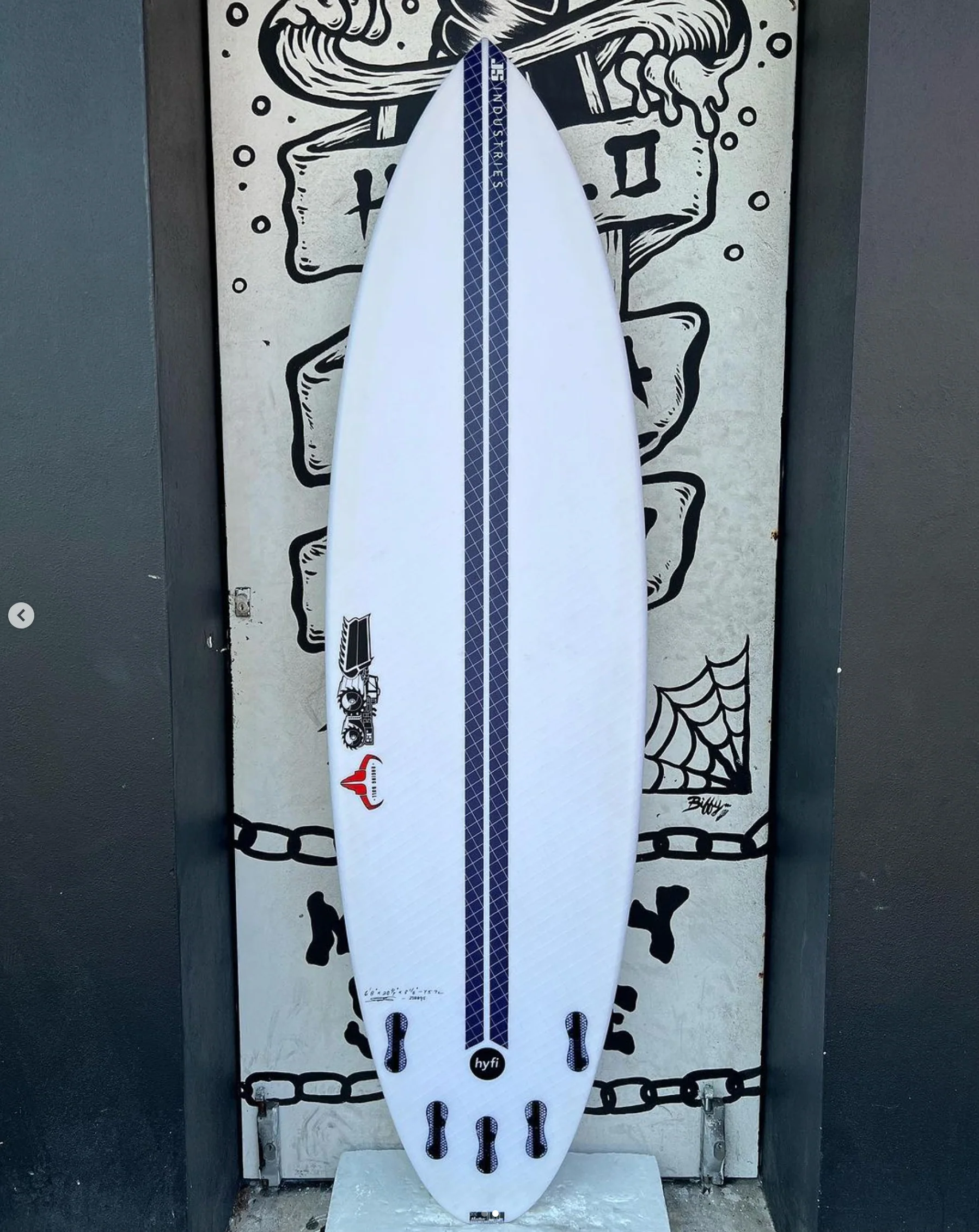 USED - 6'8 RAGING BULL HYFI EPOXY (45.7L) - Image 2