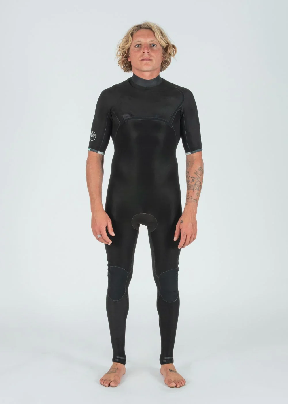 Vissla Natural Seas 2mm Short Sleeve Full Suit - Black - Image 7