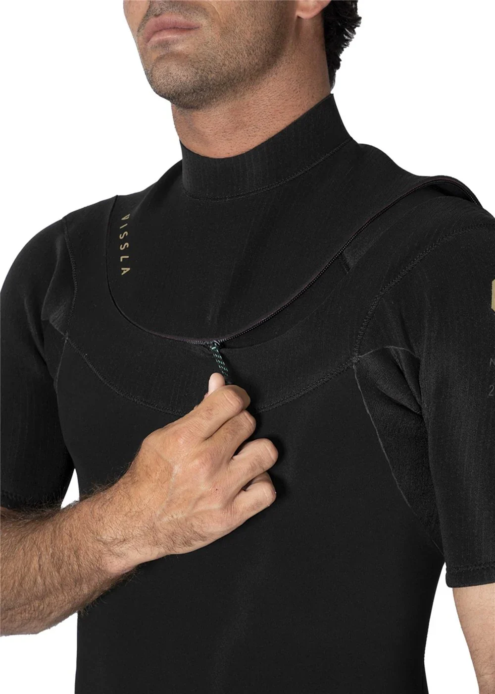 Vissla New Seas U-Zip 2mm Short Sleeve Full Suit - Image 3
