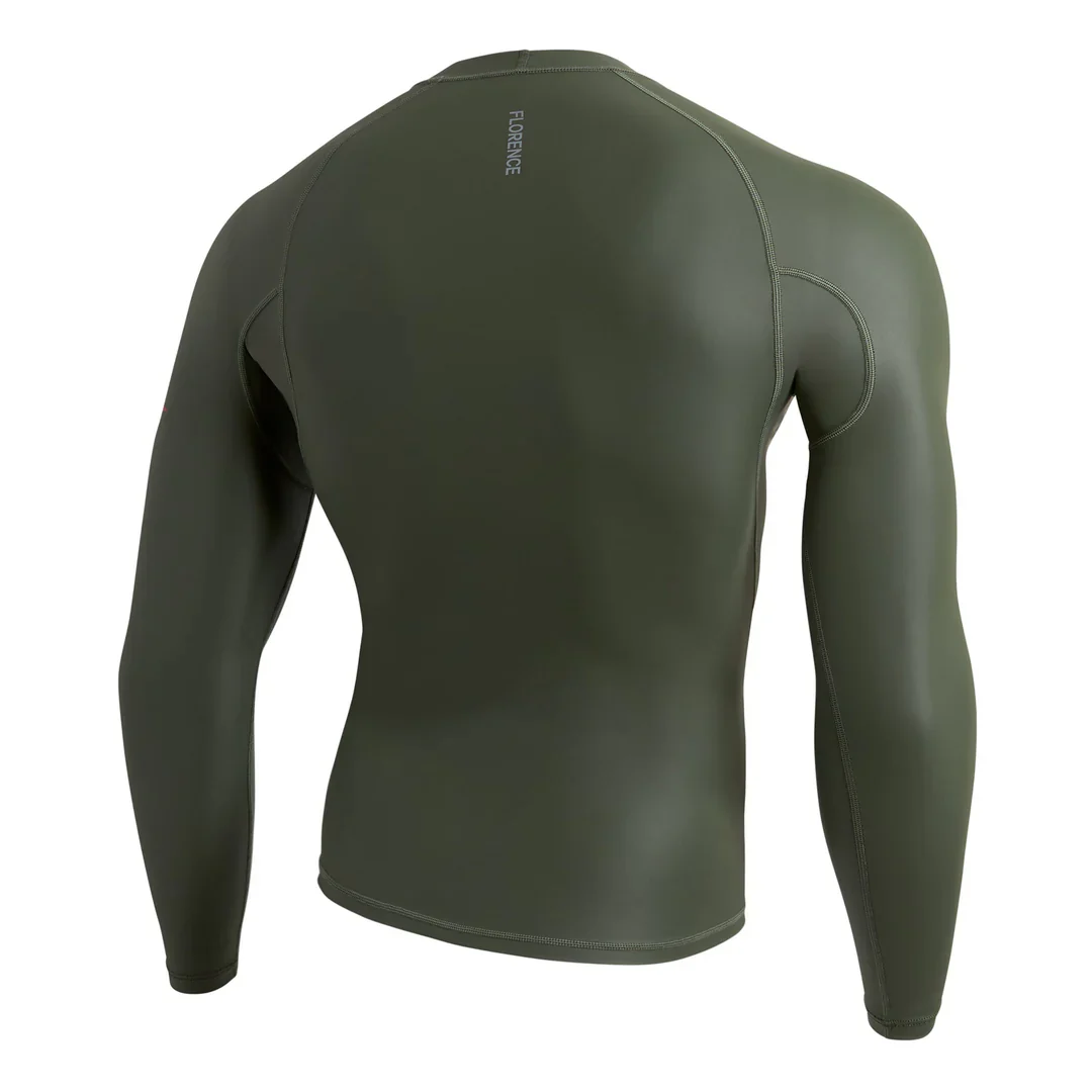 Florence Windshield Long Sleeve Rashguard - Thyme - Image 2