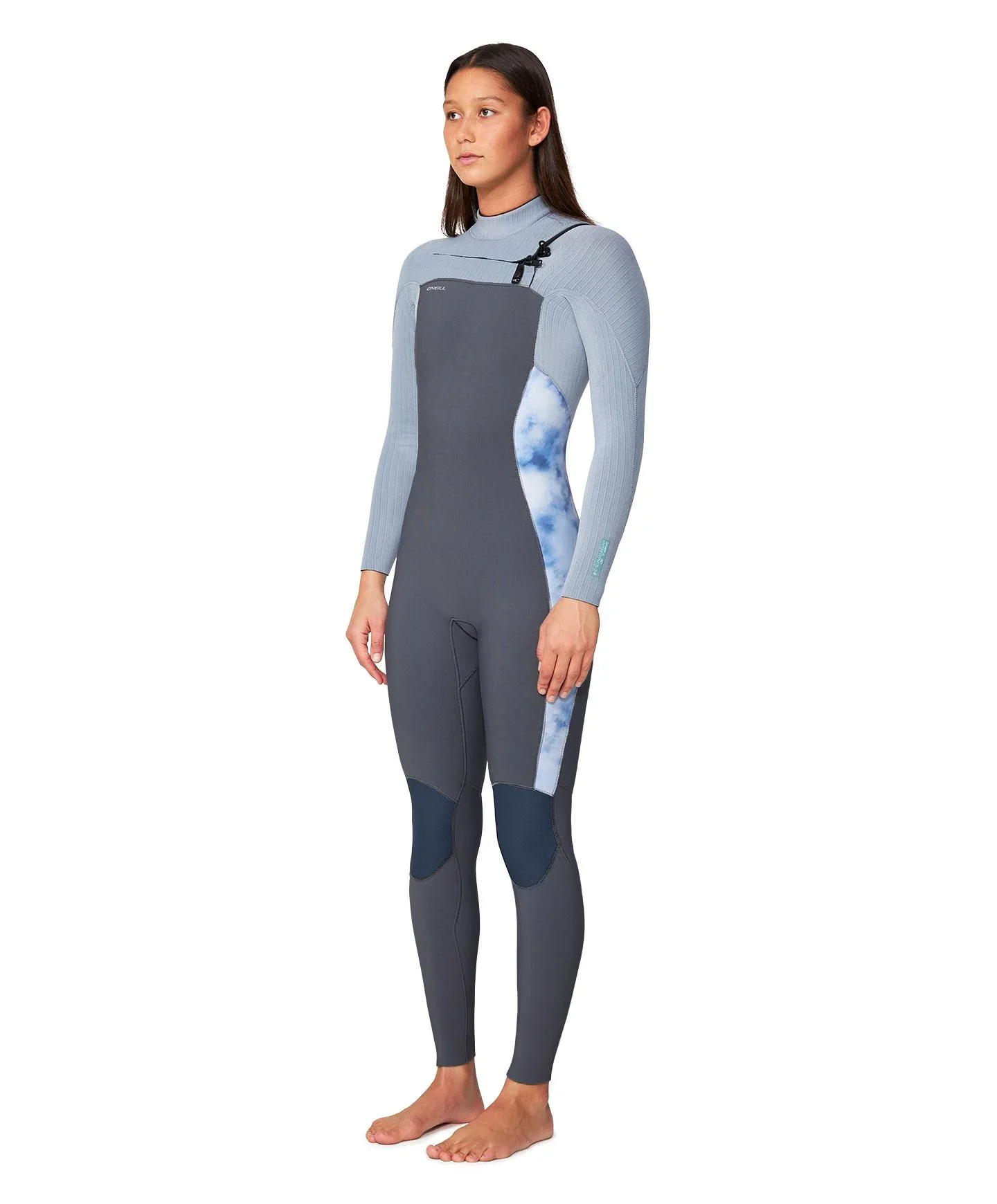 WOMENS HYPERFREAK 3/2MM CHEST ZIP STEAMER - STORM RIDER - Image 3