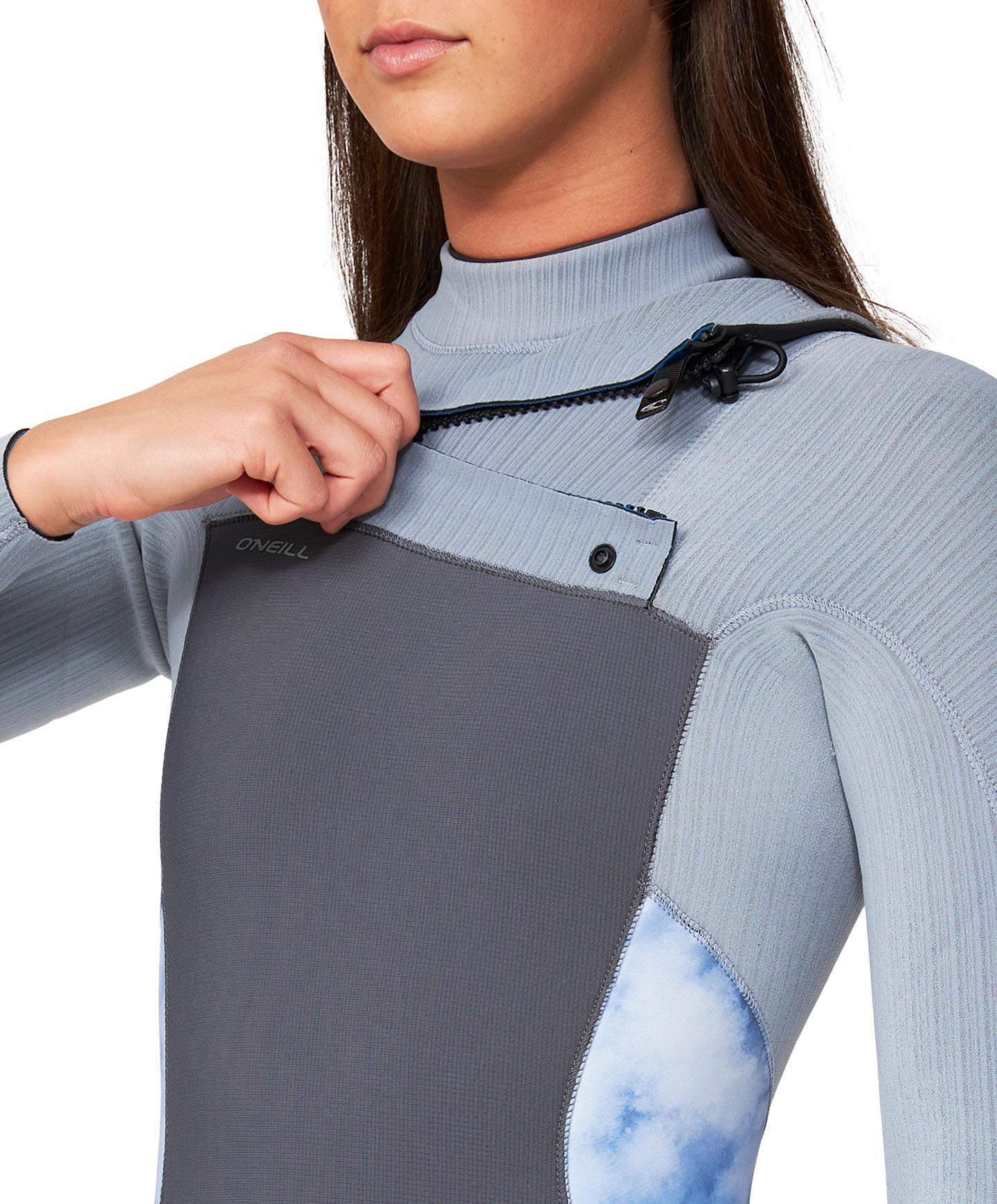 WOMENS HYPERFREAK 3/2MM CHEST ZIP STEAMER - STORM RIDER - Image 4