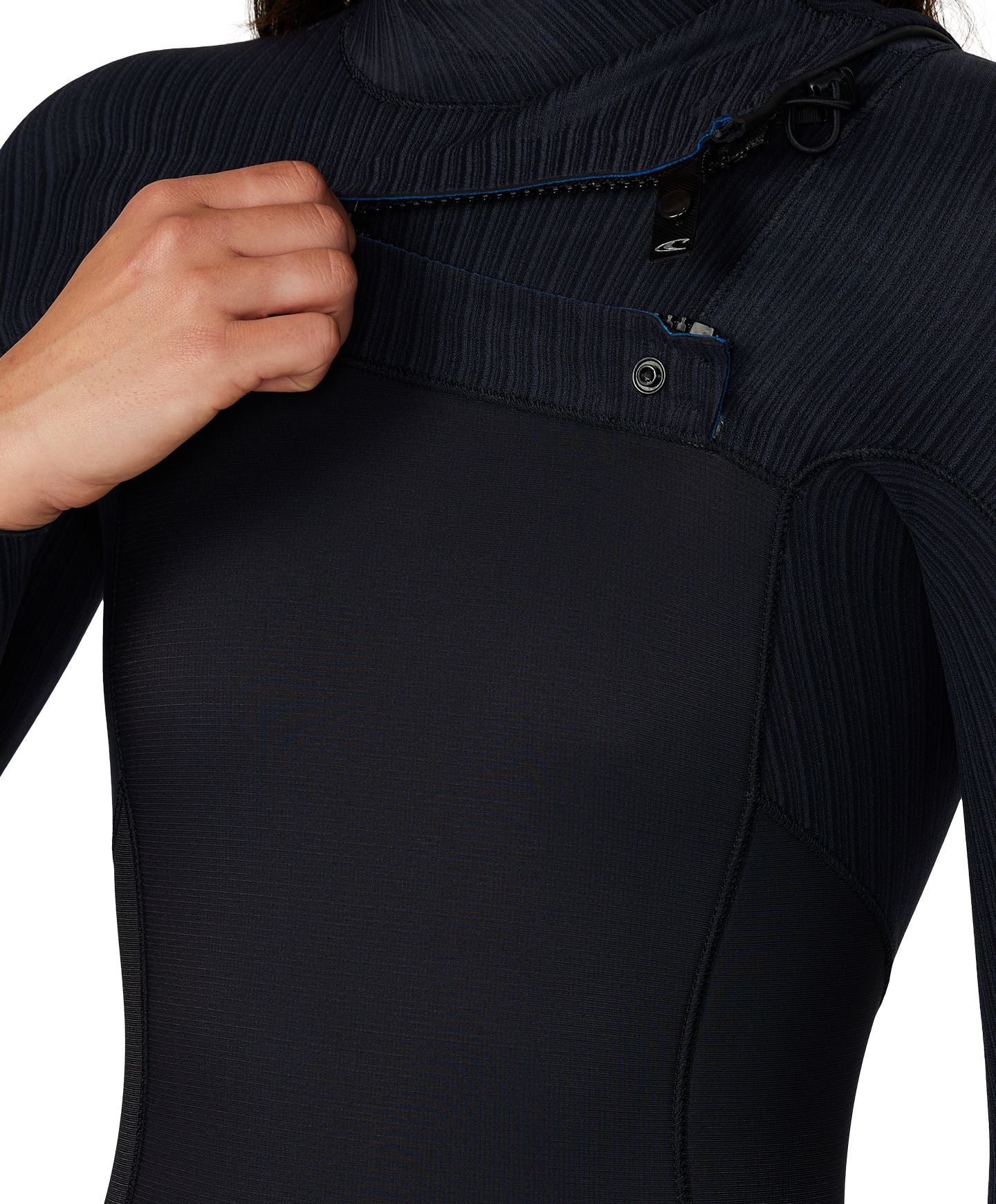 O'neill Women's Hyperfreak 3/2mm Chest Zip Steamer Wetsuit - Black - Image 4