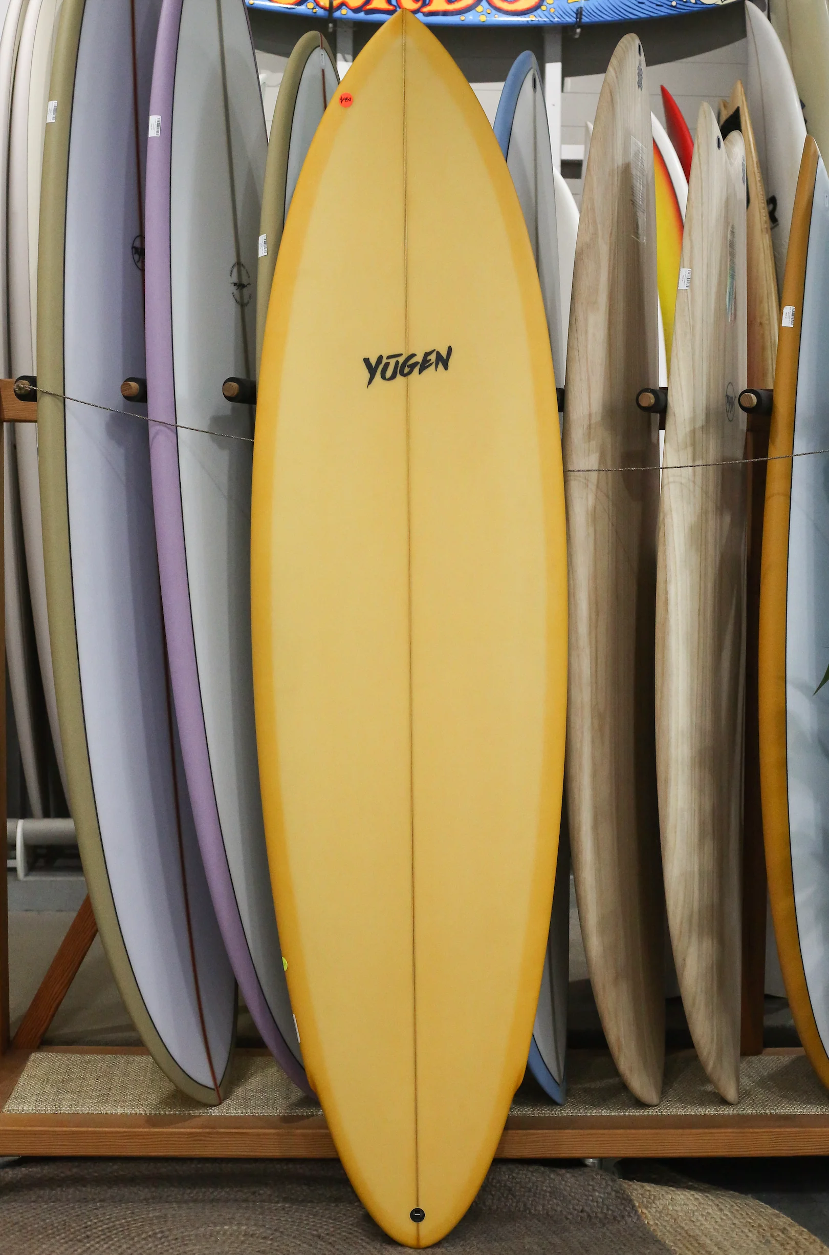 YURI SINGLE FIN YELLOW 7'0
