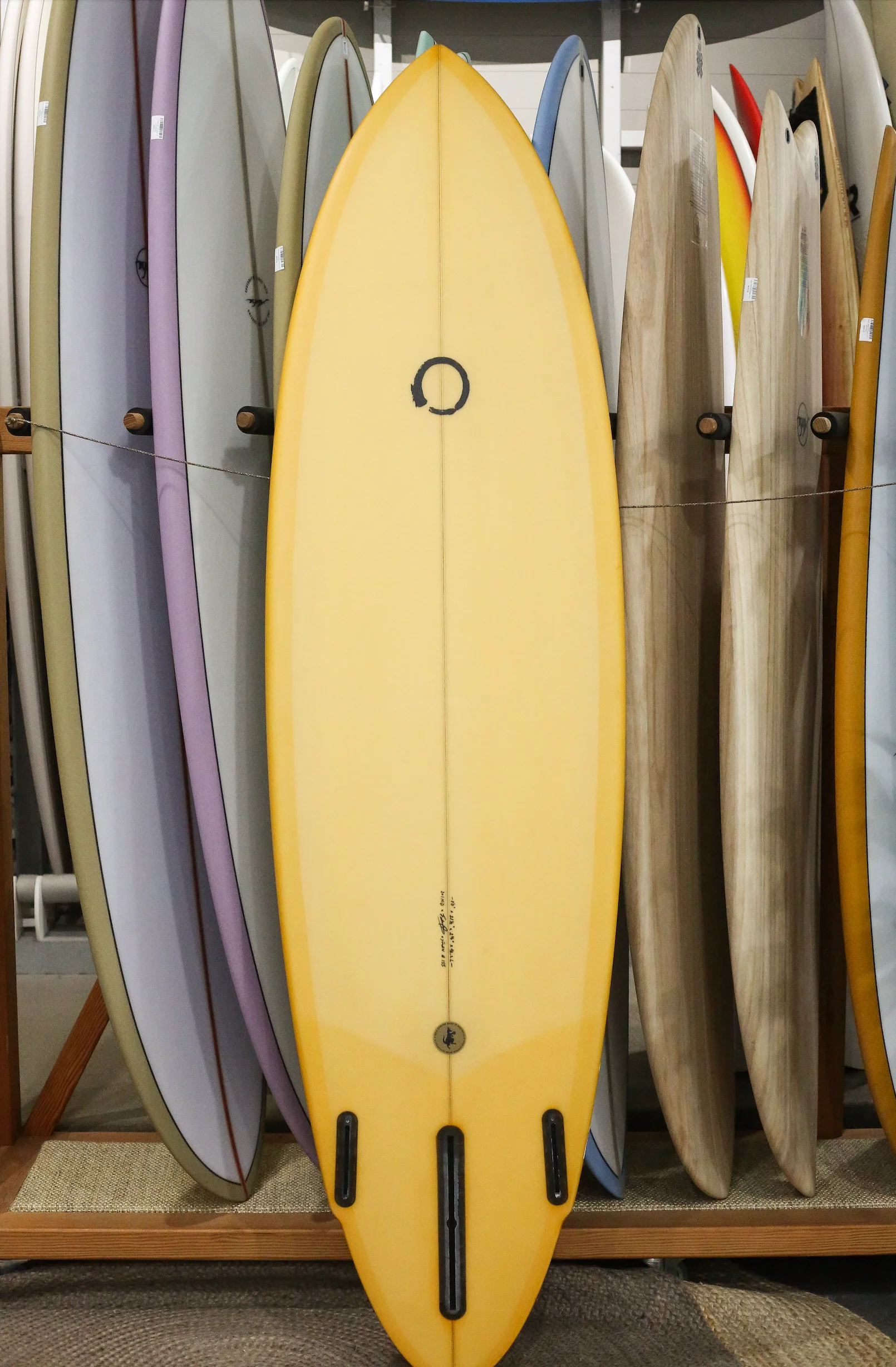 YURI SINGLE FIN YELLOW 7'0 - Image 2
